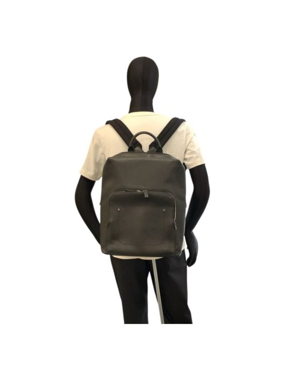 Louis Vuitton Taiga Grigori Ardoise Black Silver Backpack - Picture 6 of 9